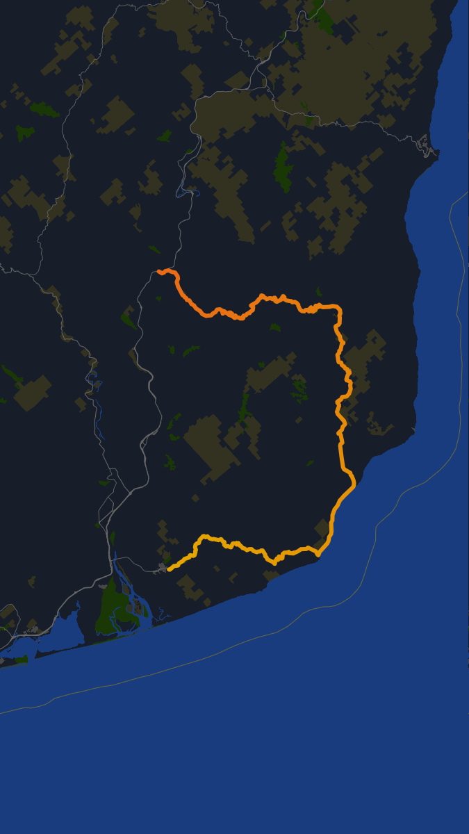 Mattole Road (CR F3C010) road preview