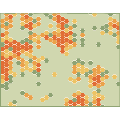 Wyoming fun roads heat map